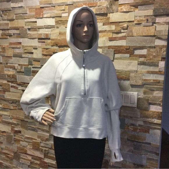 lululemon athletica Tops - LULULEMON Scuba Oversized HalfZip Hoodie